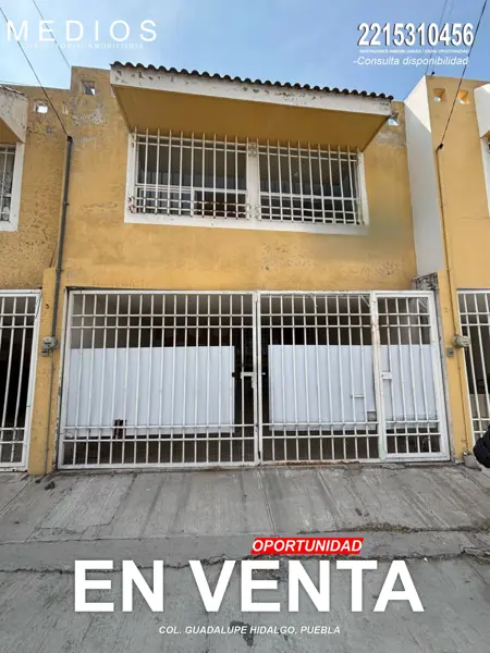 Remate de Casa en Guadalupe Hidalgo, Puebla Negociable