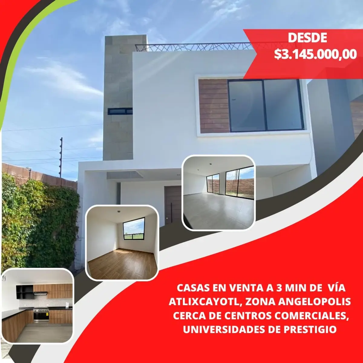 Casa en venta en San Bernardino Tlaxcalancingo, San Andrés Cholula — foto 1 de 14
