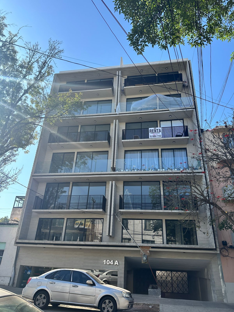 Departamento en renta en Roma Sur, Cuauhtémoc — foto 1 de 18