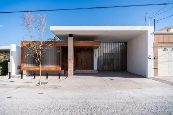 Casa de Un Solo Piso, Moderna y de Lujo en San Isidro, Torreón