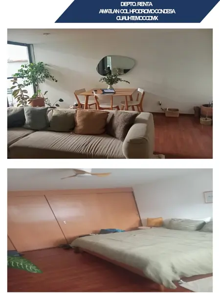 Departamento en renta en Hipódromo Condesa, Cuauhtémoc — foto 3 de 6