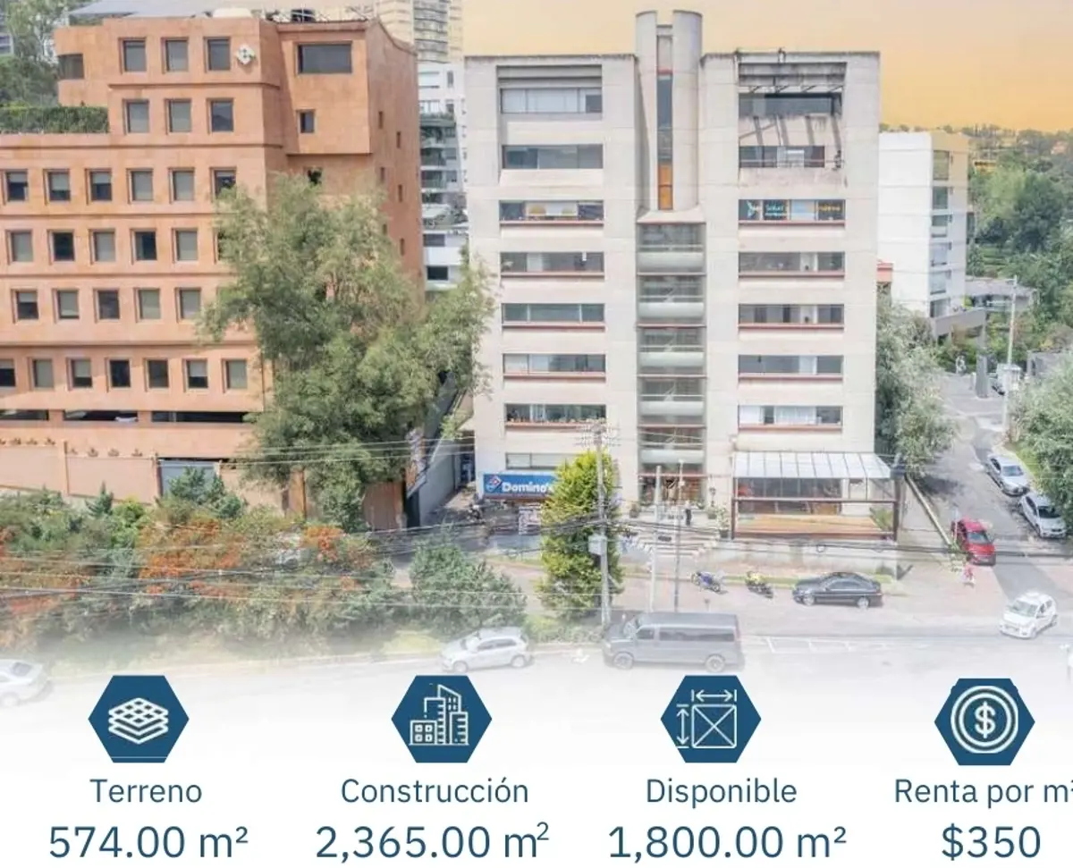 Edificio en renta en Paseo de las Lomas, Álvaro Obregón