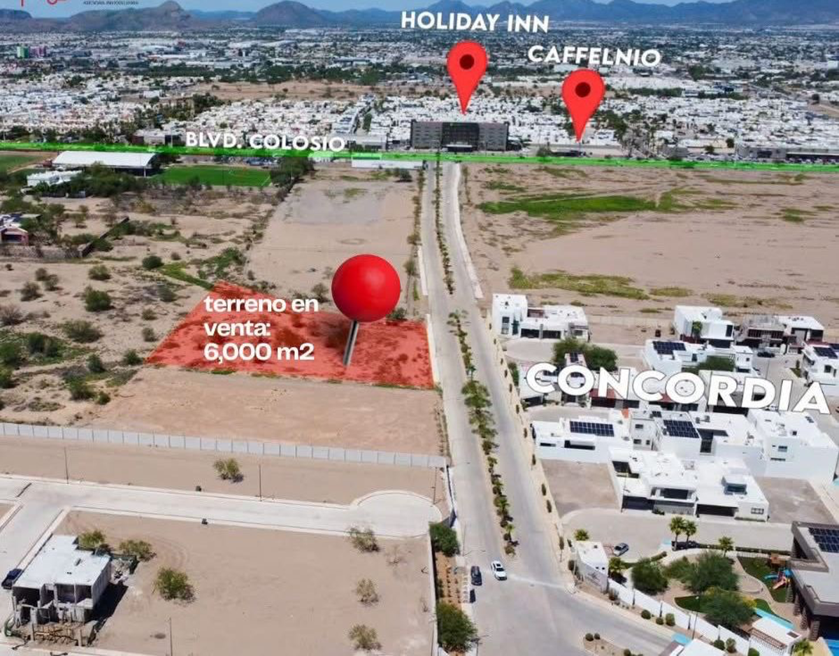 Terreno en venta en Concordia Residencial, Hermosillo — foto 1 de 3