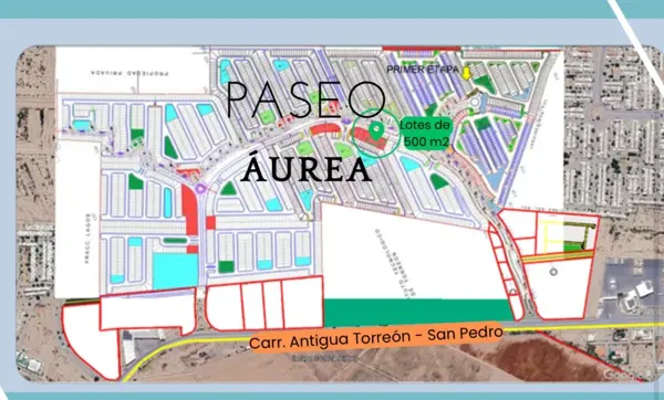 Terreno en venta en Paseo Aurea, Torreón — foto 3 de 10