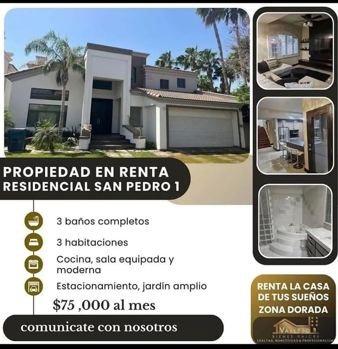 Casa en renta en San Pedro Residencial, Mexicali — foto 1 de 16
