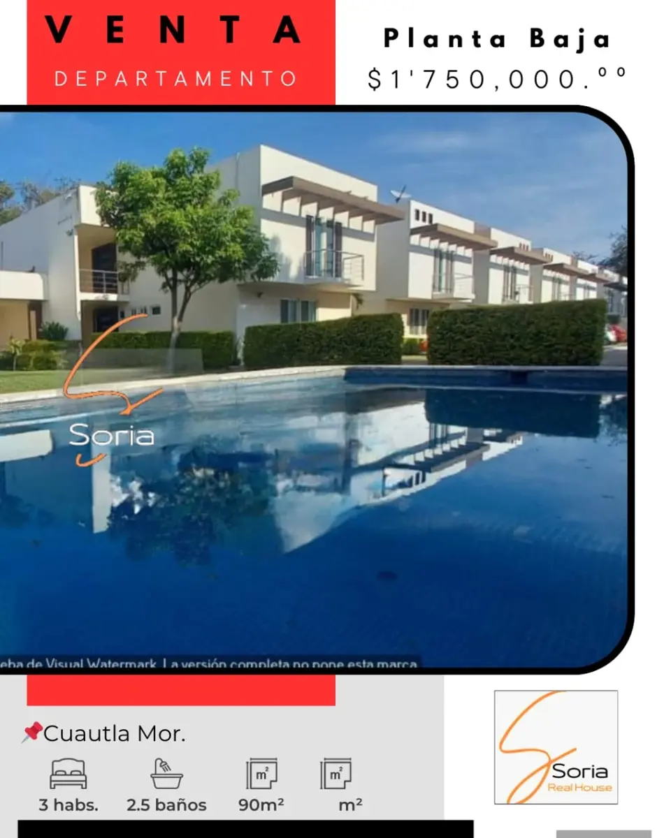 Departamento en venta en Tetelcingo, Cuautla — foto 1 de 29
