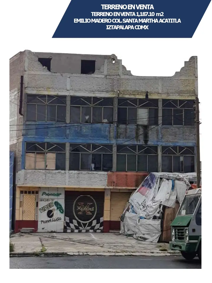 Terreno en venta en Santa Martha Acatitla, Iztapalapa — foto 1 de 5