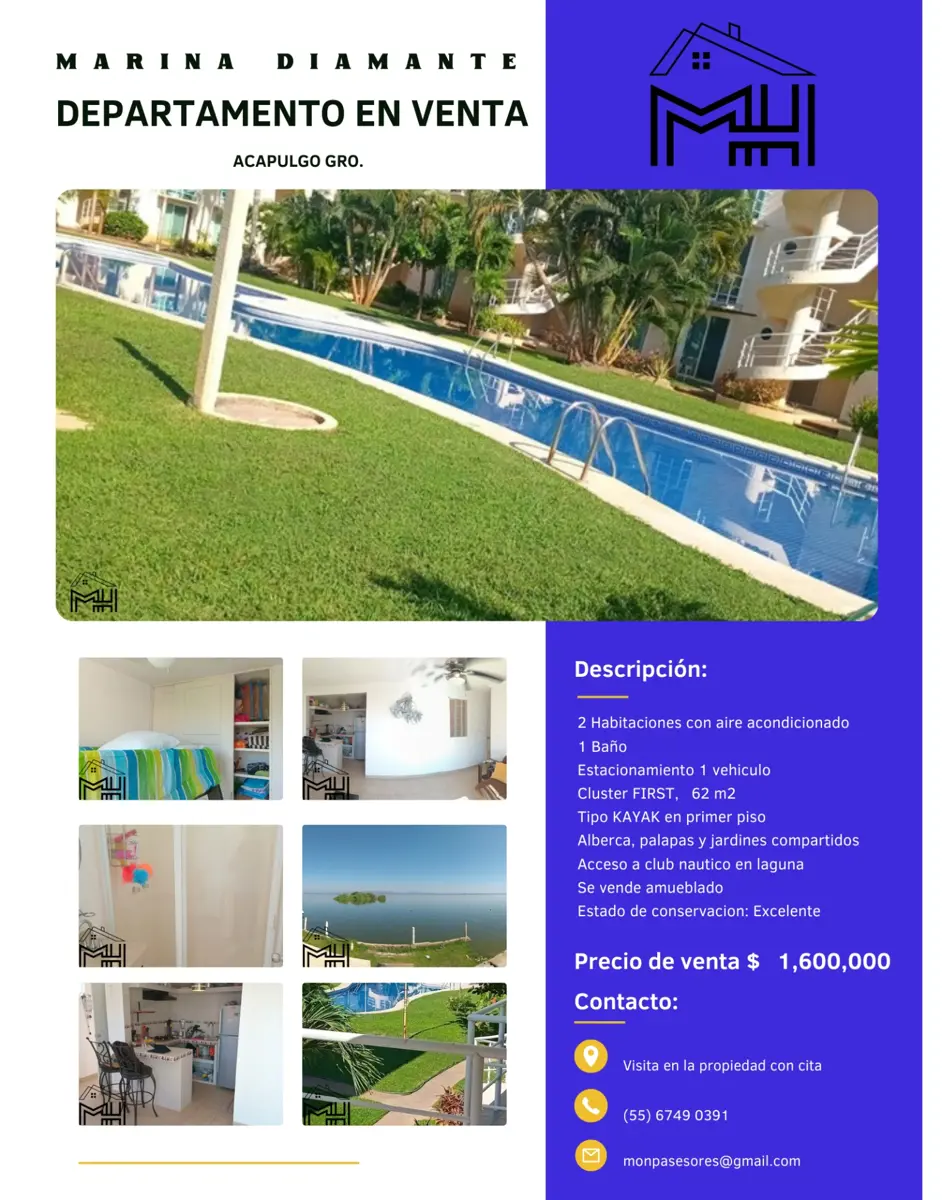 Departamento en venta en Parque Ecologico de Viveristas, Acapulco de Juárez — foto 1 de 37