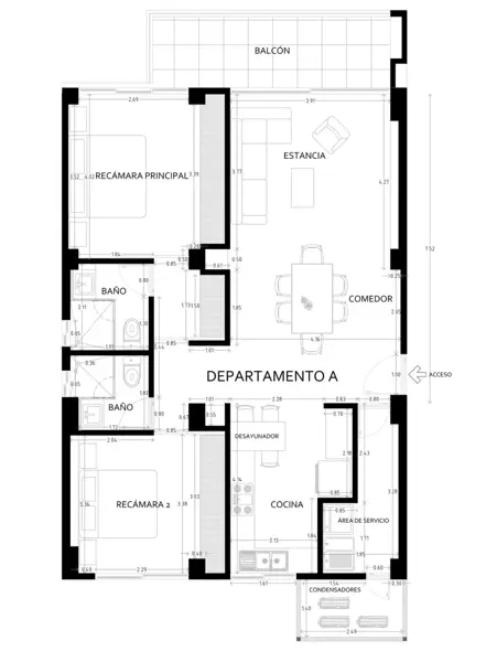Departamento en venta en Playas del Conchal, Alvarado — foto 2 de 29