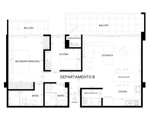 Departamento en venta en Playas del Conchal, Alvarado — foto 3 de 29