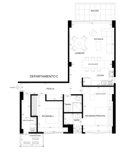 Departamento en venta en Playas del Conchal, Alvarado — foto 3 de 28
