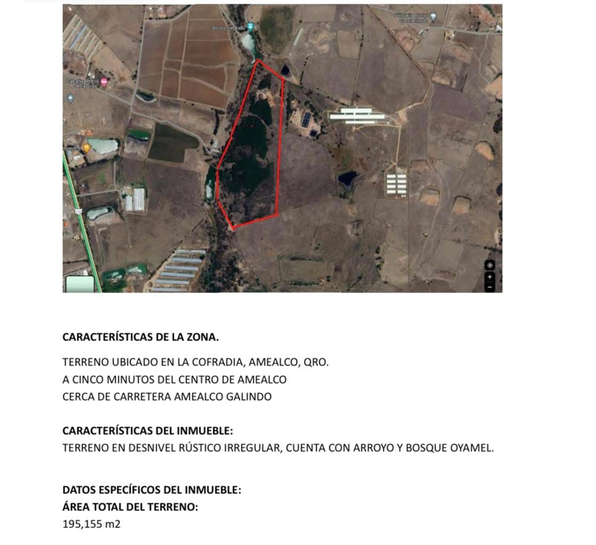 Terreno en venta en Amealco de Bonfil Centro, Amealco de Bonfil