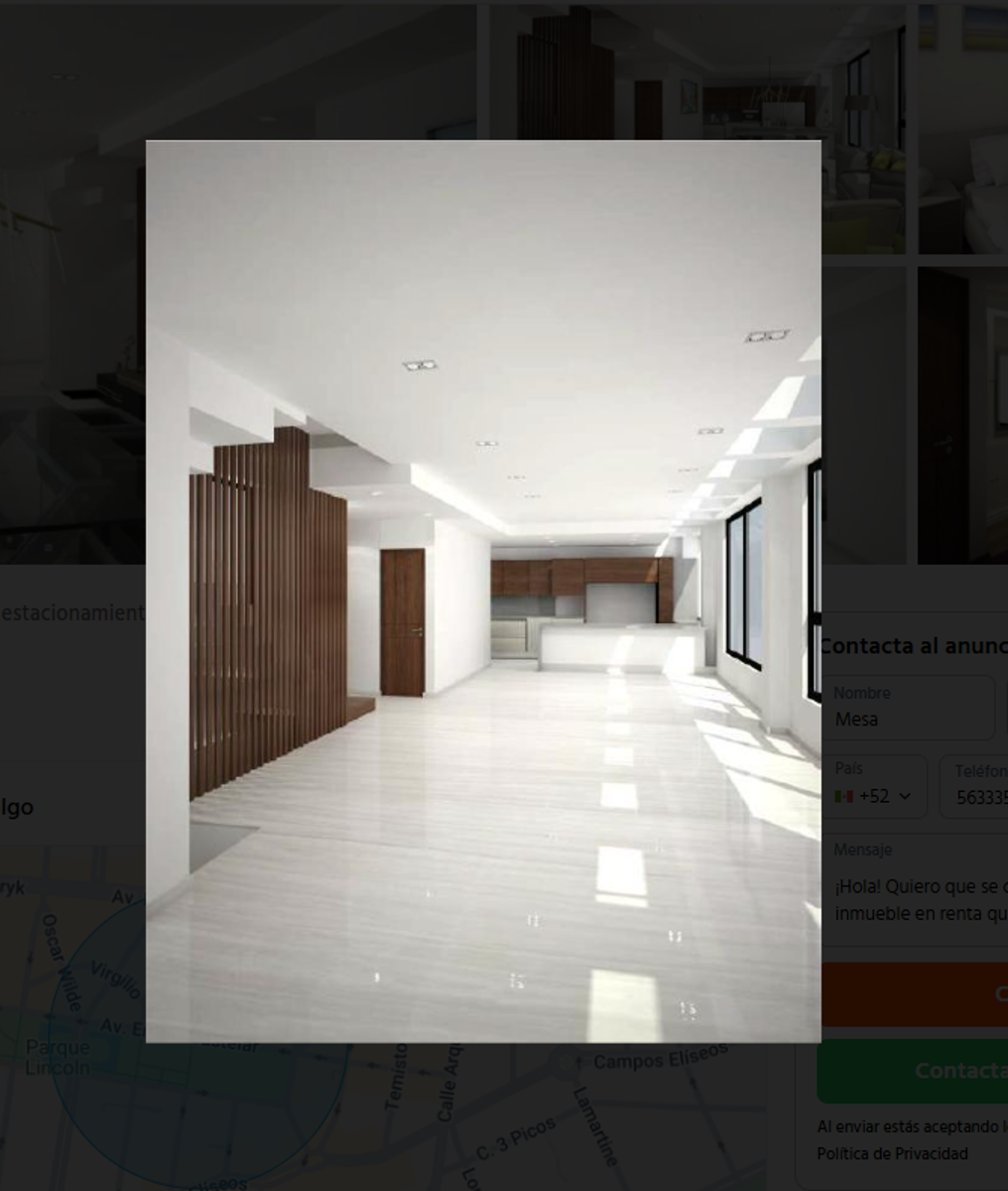 Departamento en renta en Polanco I Sección, Miguel Hidalgo — foto 1 de 19