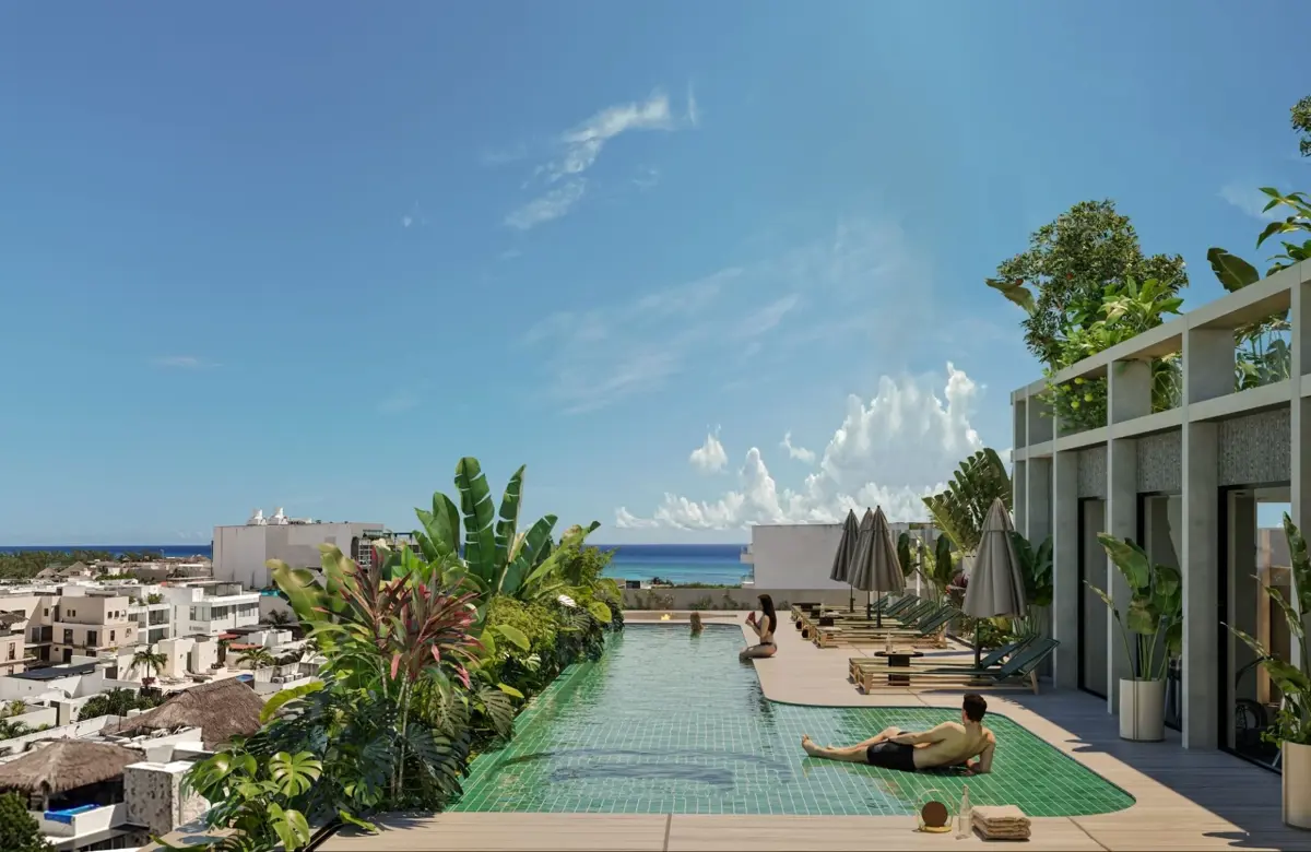 Departamento en venta en Playa del Carmen Centro, Solidaridad — foto 1 de 25