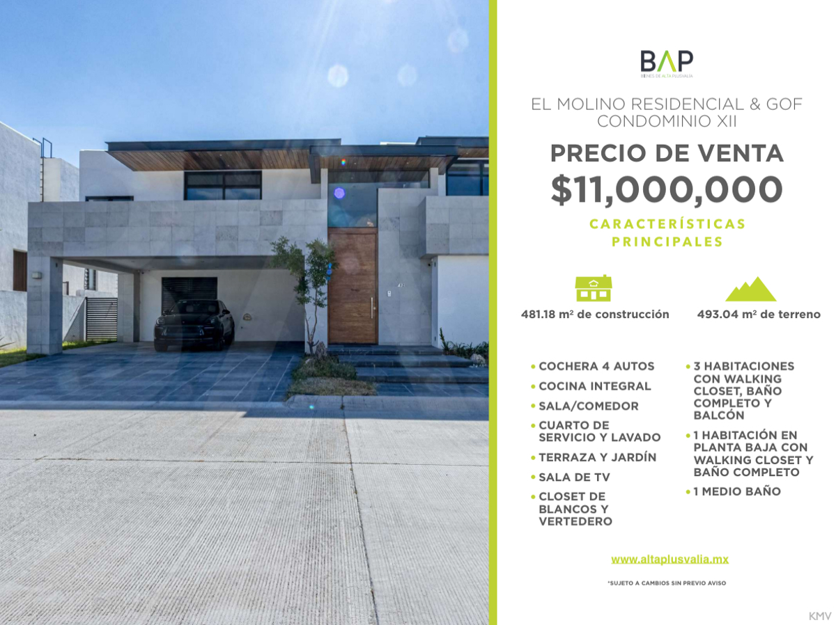 Casa en venta en El Molino Residencial y Golf, León — foto 1 de 12