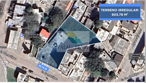 Terreno en venta en Guadalupe Victoria, Tampico, Tamaulipas