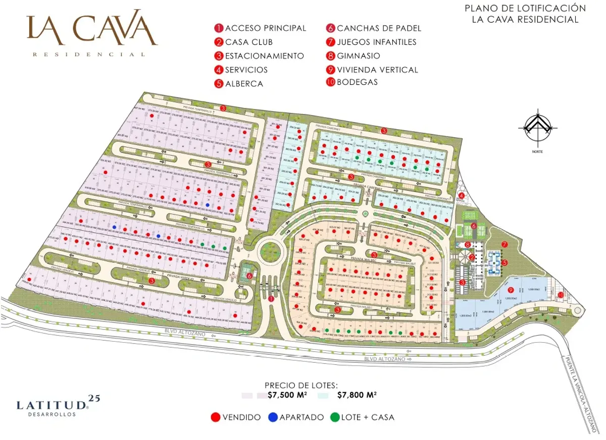 Lotes en venta en La Cava Residencial