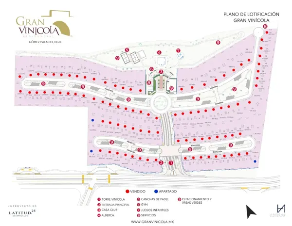 Lotes en Venta en La Gran Vinícola