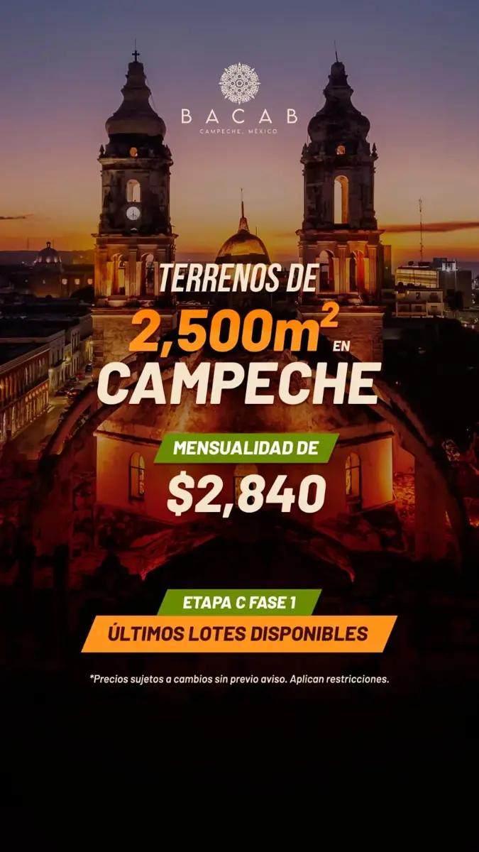 Terreno en venta en Calkini Centro, Calkiní — foto 1 de 10