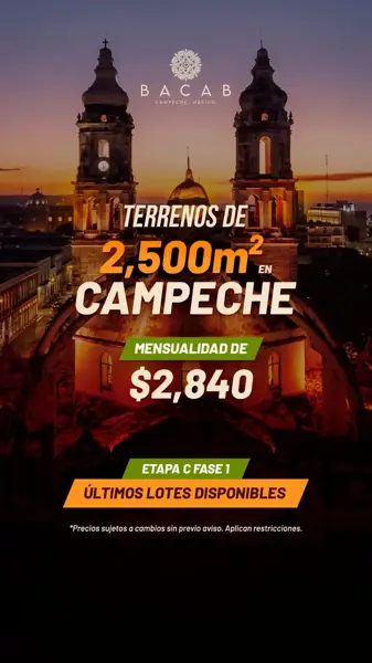 OPOTUNIDAD UNICA DE INVERSIÓN!!! LOTES DE TERRENO 2500 METROS DESDE $2900 MENSUALES