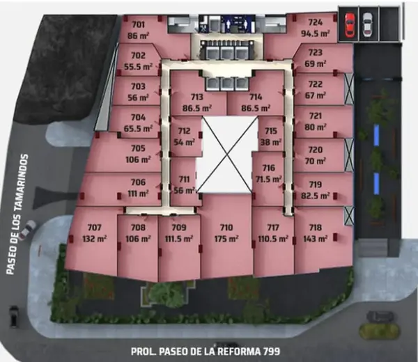 Oficina en venta en Santa Fe, Álvaro Obregón — foto 2 de 4