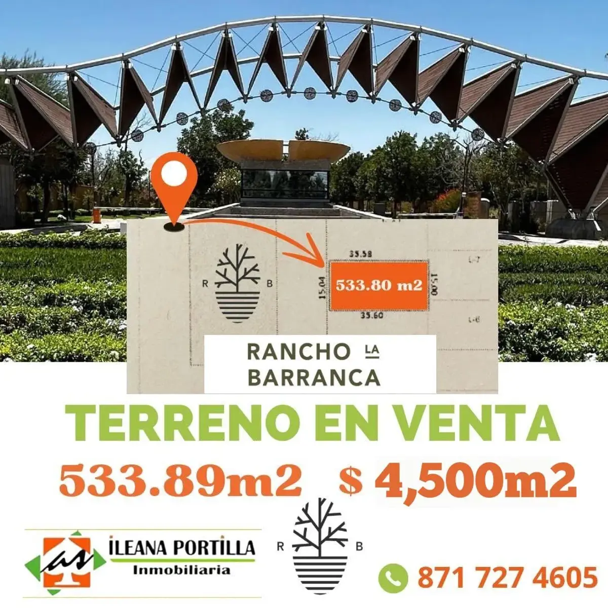 Terreno en Venta en La Barranca, Torreón, Coahuila de Zaragoza