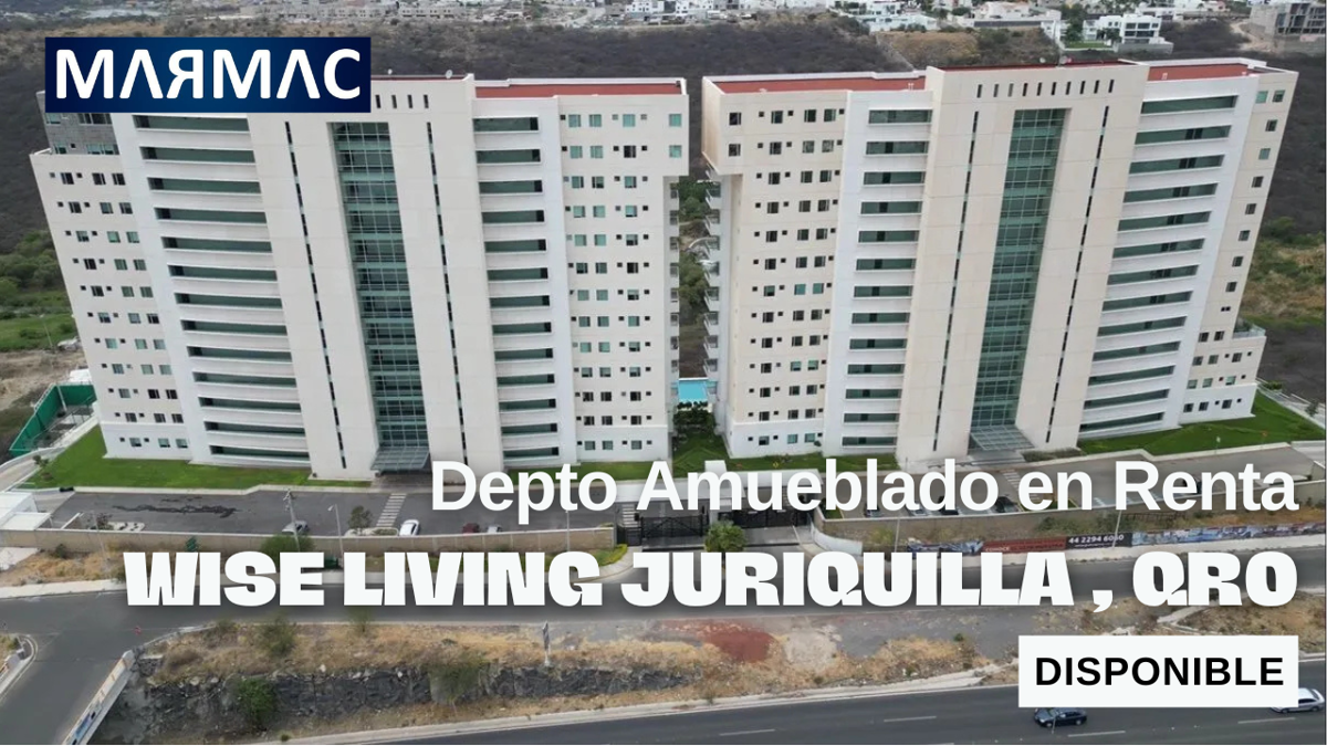 Departamento Amueblada en Renta | Wise Living, Juriquilla | Querétaro, Querétaro Departamento Amueblada en Renta | Wise Living, Juriquilla | Querétaro, Querétaro