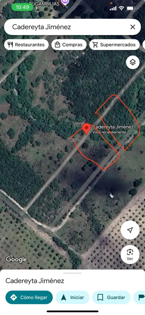 Terreno en venta en Las Adjuntas, Cadereyta Jiménez — foto 1 de 5