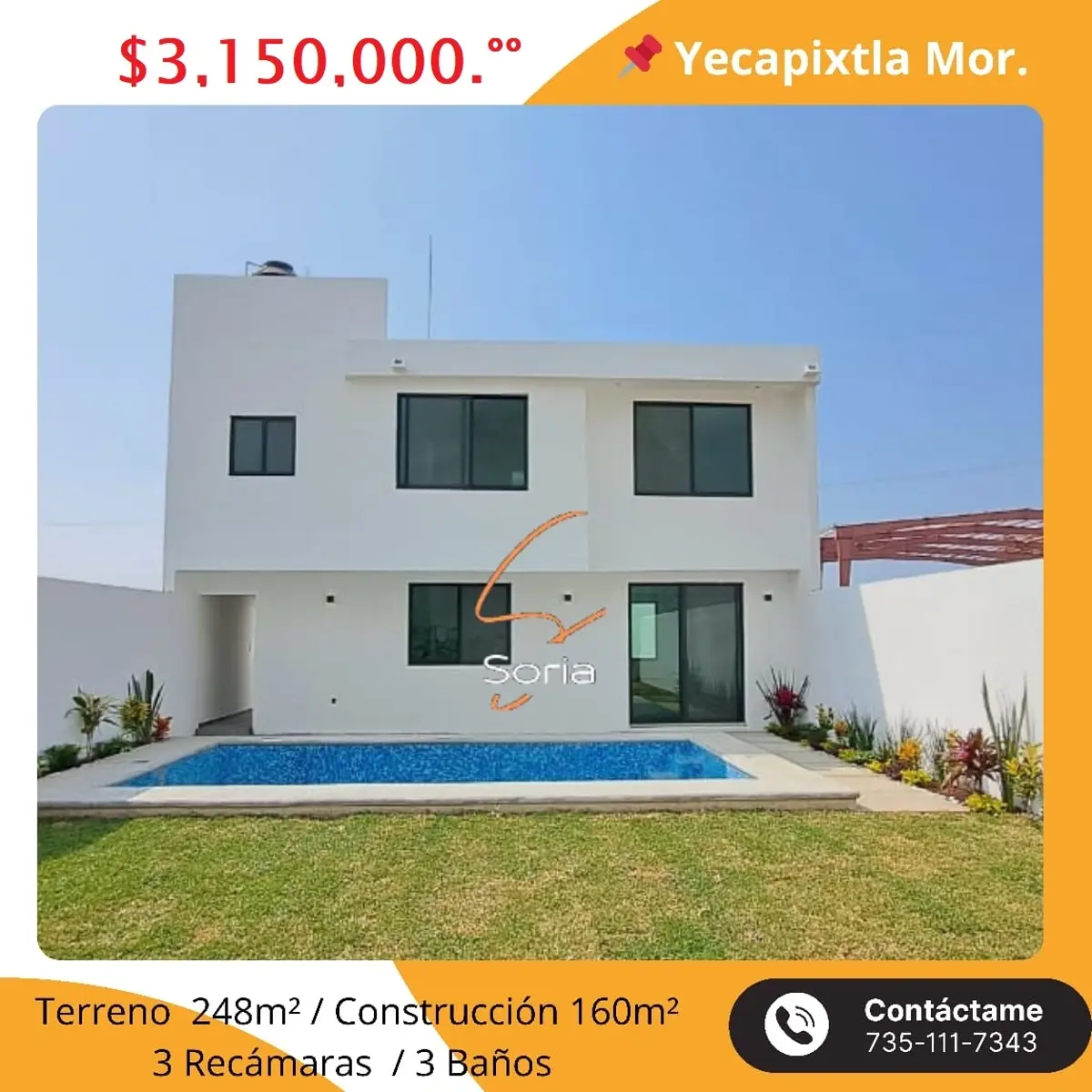 Casa en venta en Marino Galicia, Yecapixtla — foto 1 de 21