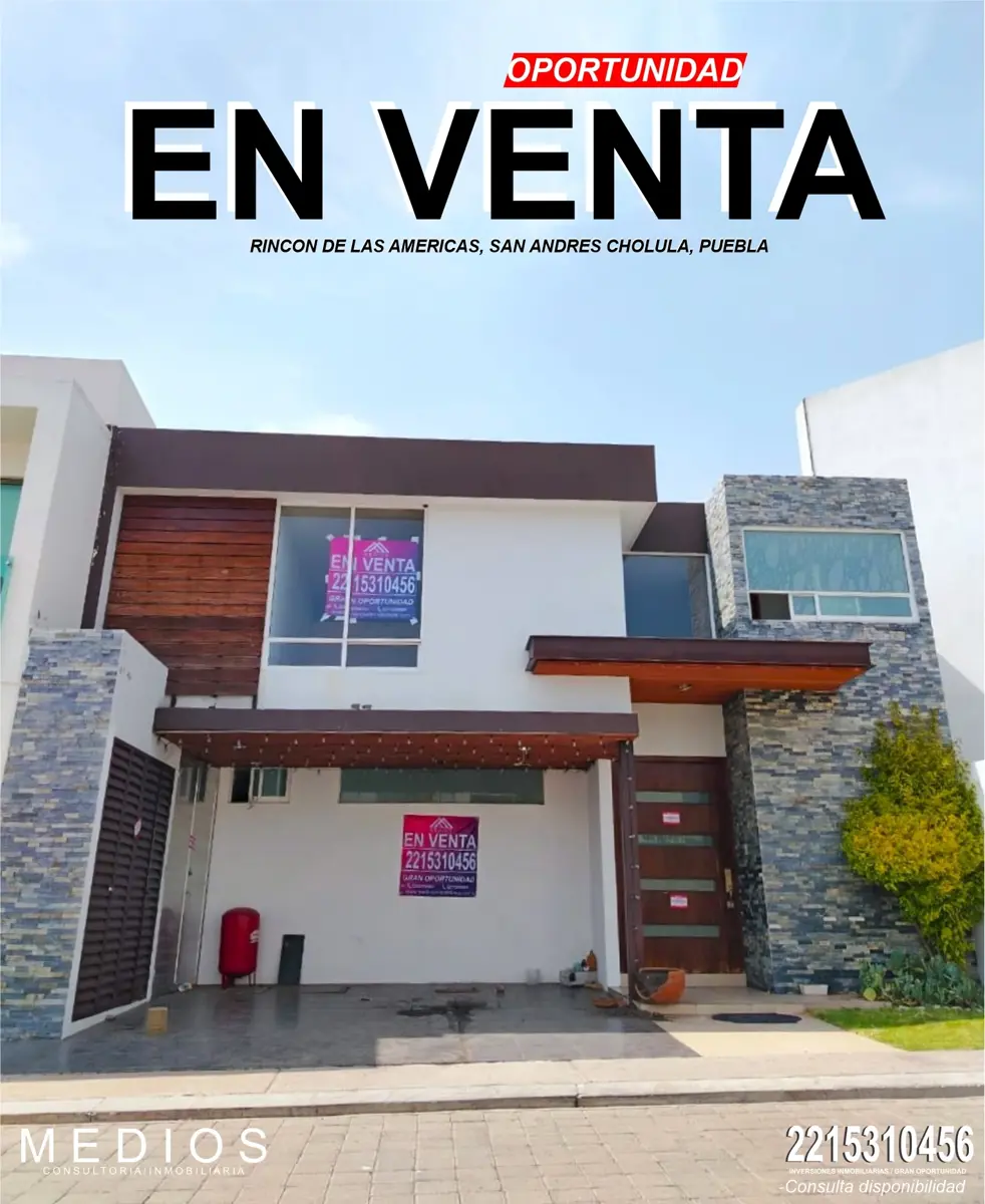 Casa en venta en Rincón de las Américas, San Andrés Cholula — foto 1 de 24