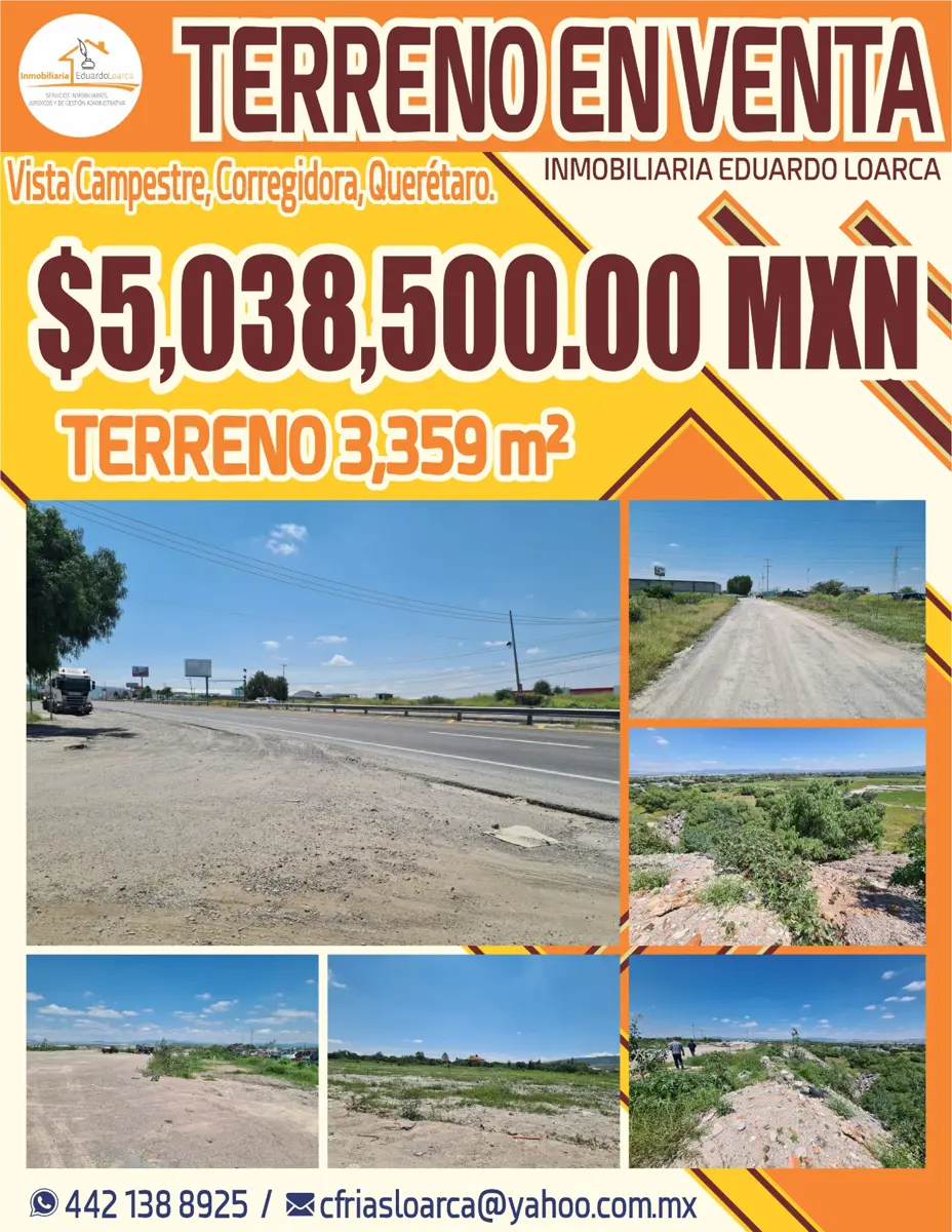 Terreno en venta en Vista Campestre, Corregidora — foto 1 de 9