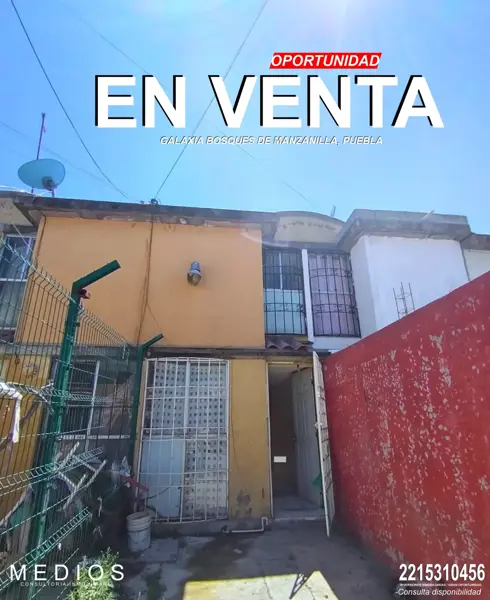 Casa de Oportunidad en Galaxia Bosques de Manzanilla, Puebla, Precio Negociable, Solo Contado