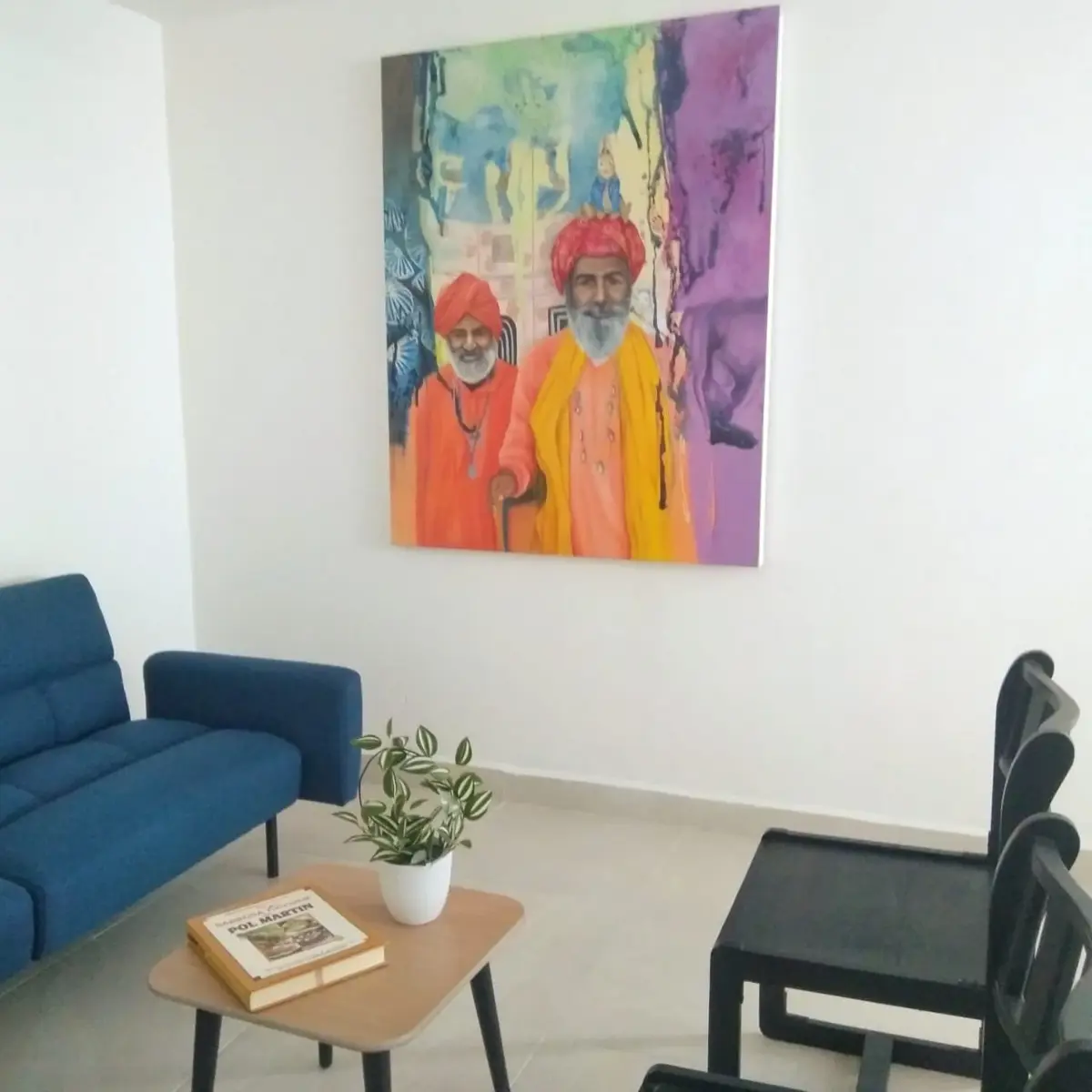 Departamento ejecutivo amueblado: comodidad, seguridad y ubicación estratégica.