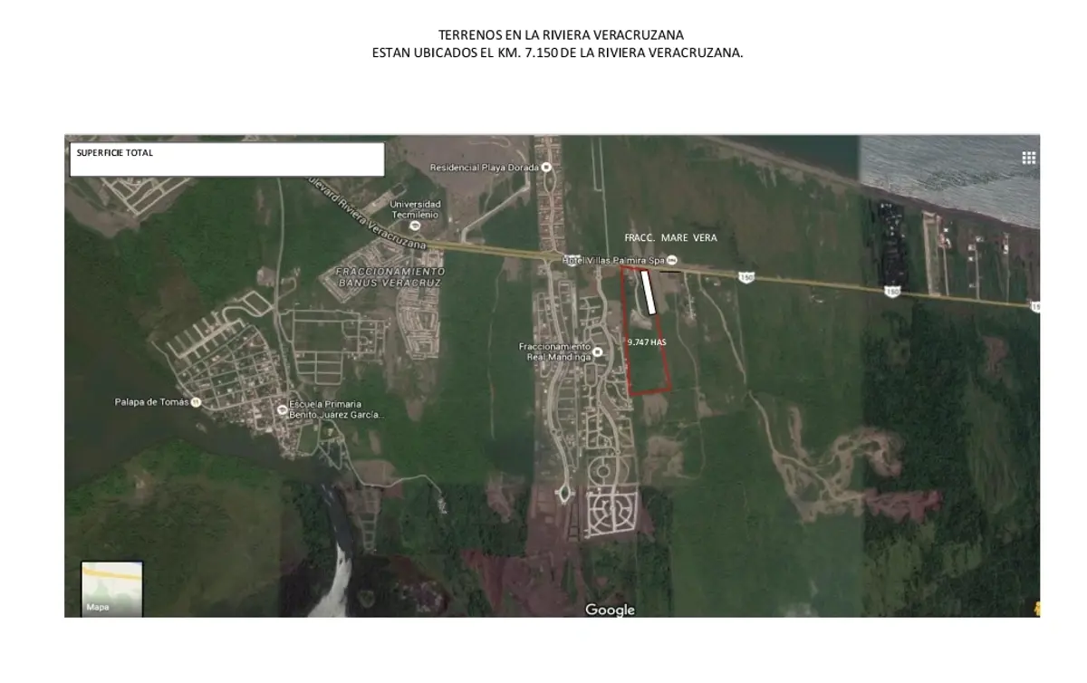 Terreno en venta en Mandinga y Matoza, Alvarado — foto 1 de 2