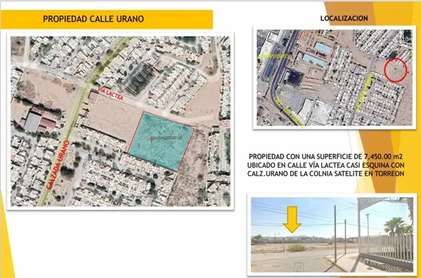 Terreno en venta en Satélite de la Laguna, Torreón, Coahuila de Zaragoza