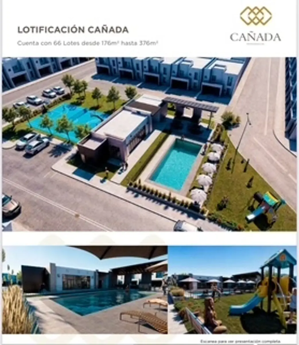 LOTES EN PREV-VENTA CERRADA CAÑADA