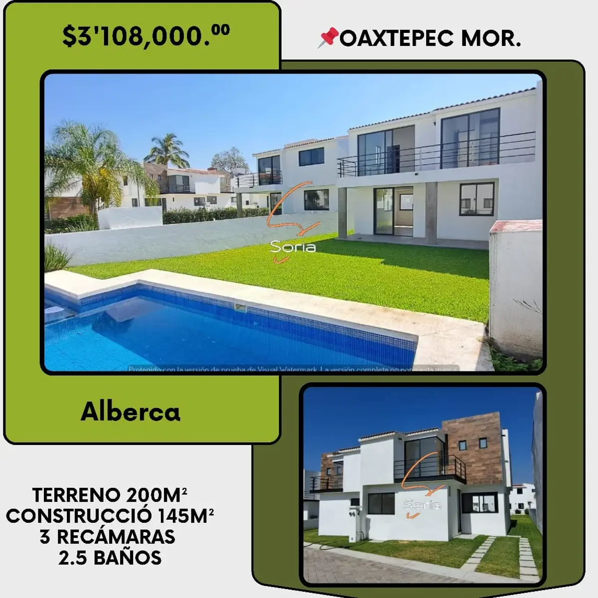 Casa en venta en Oaxtepec Centro, Yautepec — foto 1 de 26
