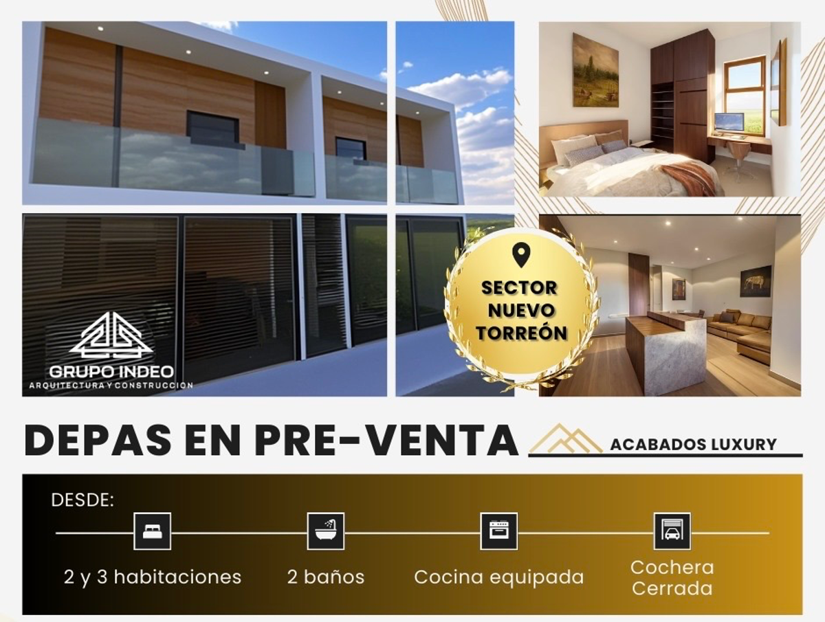 Departamento en Venta en Nuevo Torreon, Torreón, Coahuila de Zaragoza
