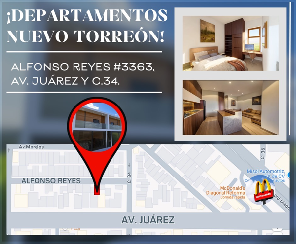 Departamento en venta en Nuevo Torreon, Torreón — foto 2 de 2