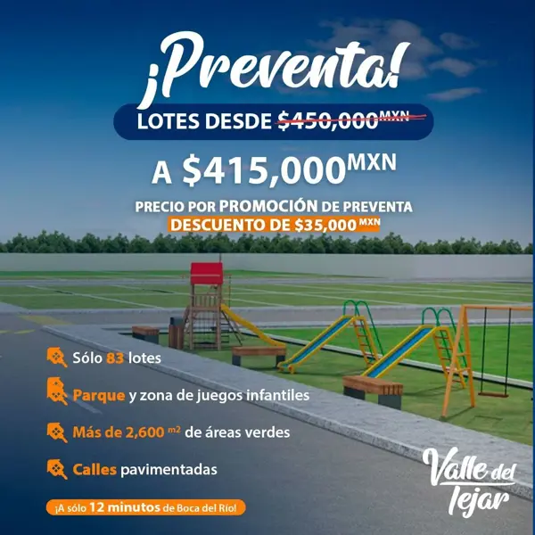 Terreno en venta en El Tejar, Medellín de Bravo — foto 3 de 7
