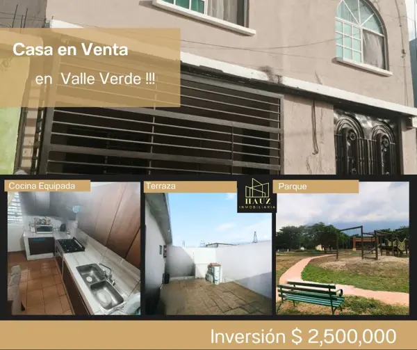 Amplia Casa en Valle Verde