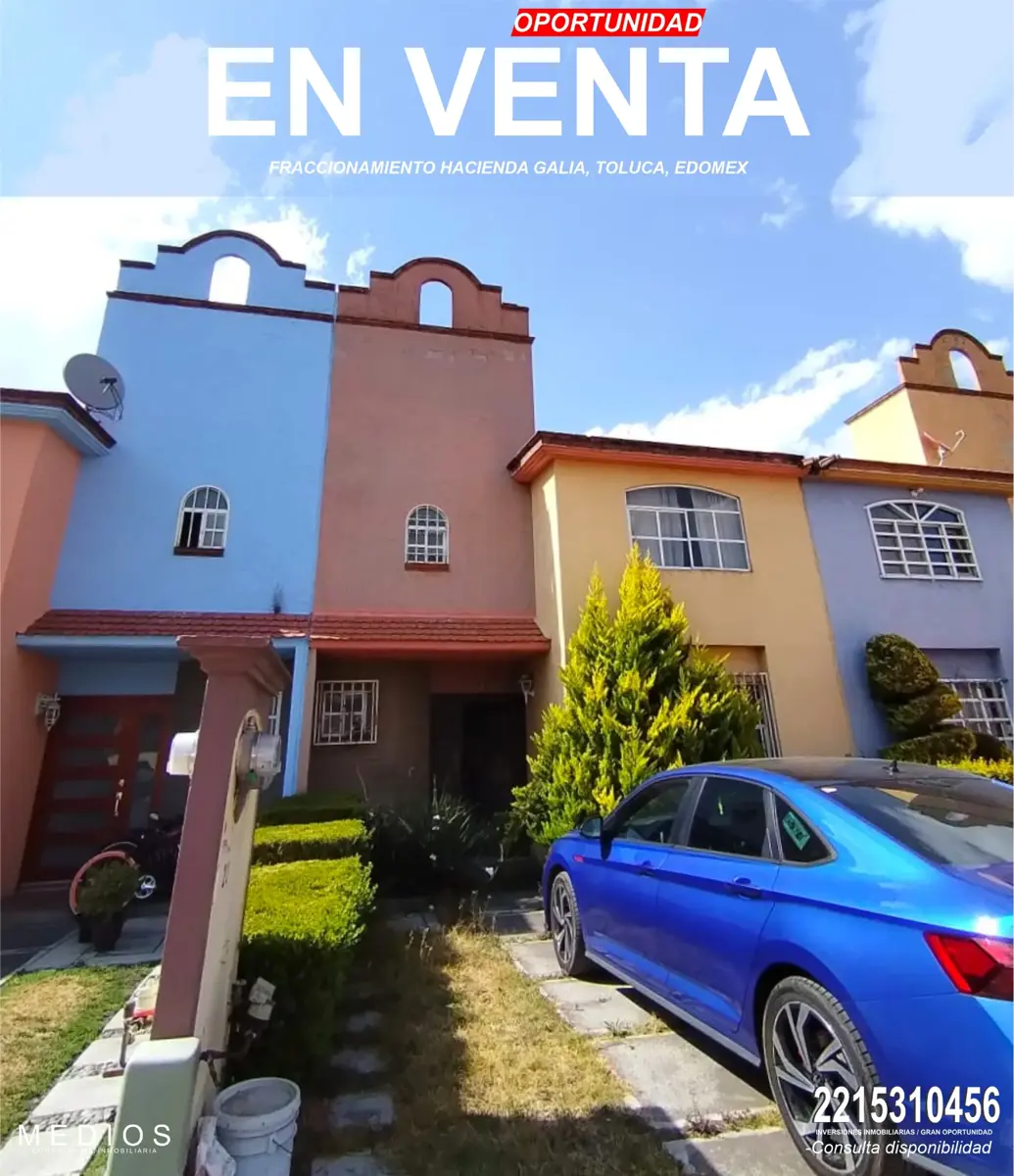 Casa en venta en Hacienda La Galia, Toluca — foto 1 de 12