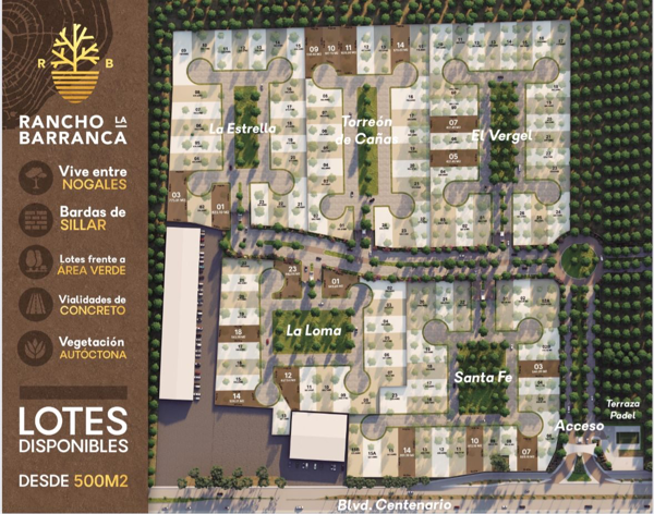 Terreno en venta en La Barranca, Torreón — foto 2 de 2
