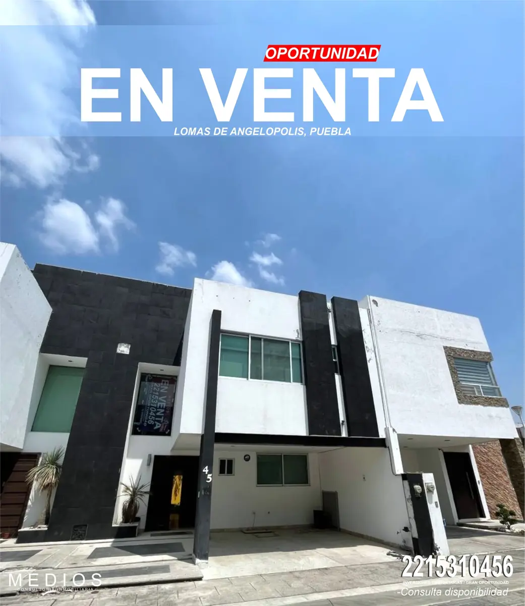 Casa en venta en Lomas de Angelópolis, Ocoyucan — foto 1 de 20