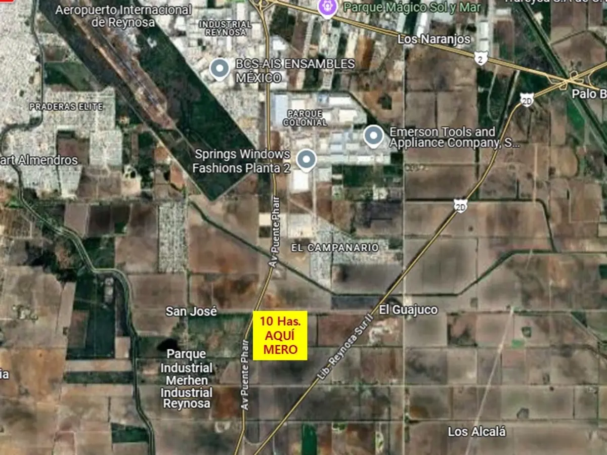 Terreno en venta en El Campanario, Reynosa — foto 1 de 2