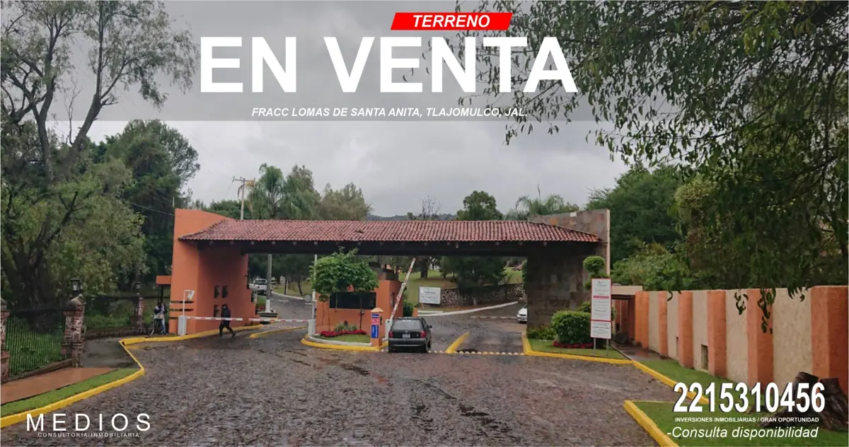 Terreno en venta en Lomas de Santa Anita, Tlajomulco de Zúñiga — foto 1 de 4