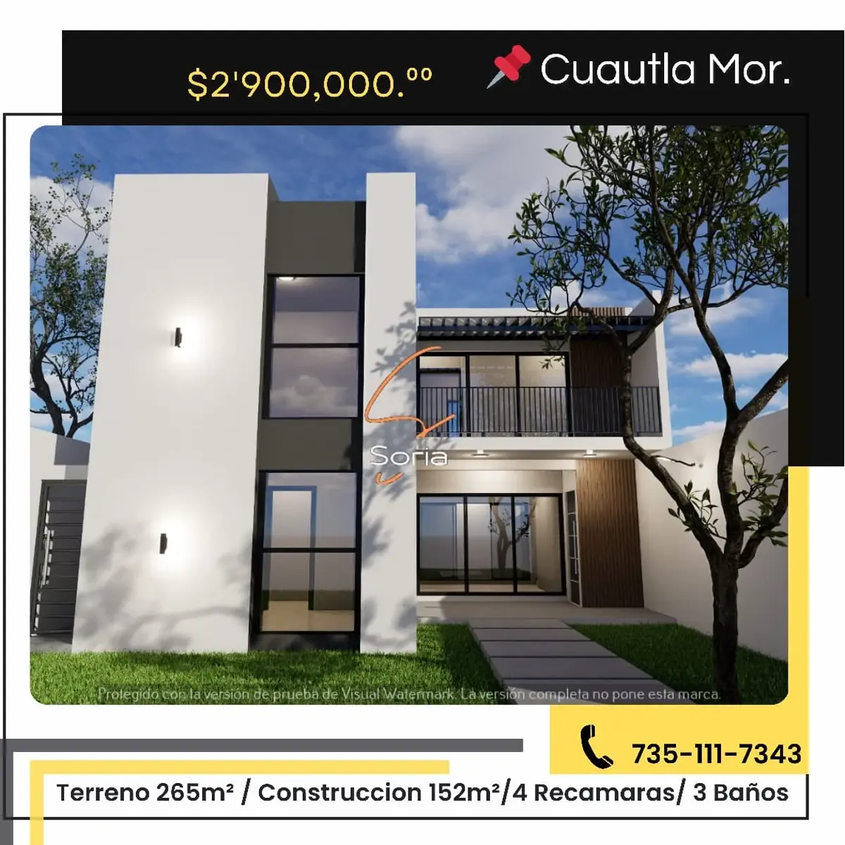 Casa en venta en 5 de Febrero, Cuautla — foto 1 de 3
