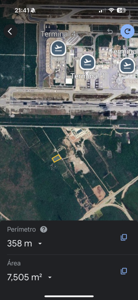 Terreno industrial en venta cerca de libramiento aeropuerto en Benito Juárez