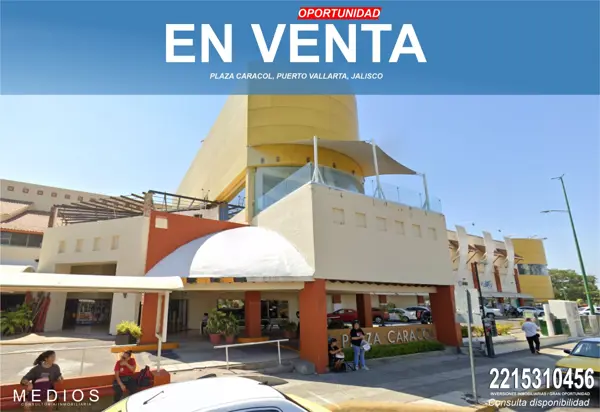 LOCALES EN VENTA EN PLAZA CARACOL, PUERTO VALLARTA, PRECIO NEGOCIABLE