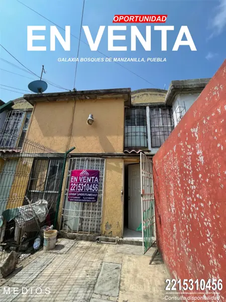 Oportunidad Casas en Galaxia Bosques de Manzanilla, Puebla, Precio Negociable